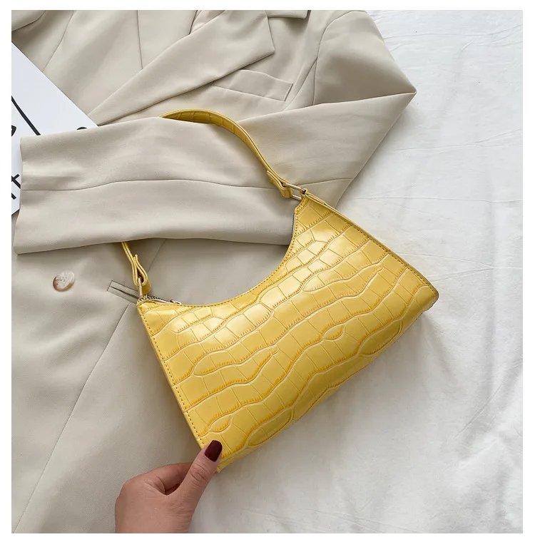Fashion Exquisite Shopping Bag Retro Casual Women Totes Shoulder Bags Female Leather Solid Color Chain Handbag for Women 2023