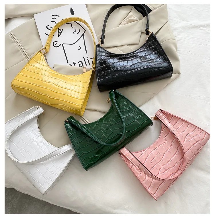 Fashion Exquisite Shopping Bag Retro Casual Women Totes Shoulder Bags Female Leather Solid Color Chain Handbag for Women 2023