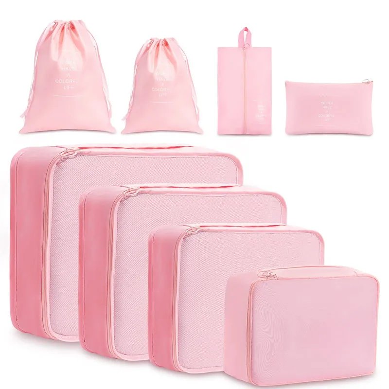 Oversize 6-piece travel kit clothes shoes trimmer travel kit cubic suitcase trimmer household storage Oversize 6-piece travel kit clothes shoes trimmer travel kit cubic suitcase trimmer household storage