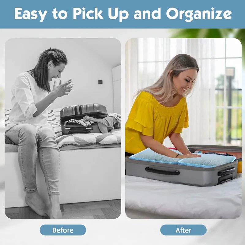 Oversize 6-piece travel kit clothes shoes trimmer travel kit cubic suitcase trimmer household storage Oversize 6-piece travel kit clothes shoes trimmer travel kit cubic suitcase trimmer household storage