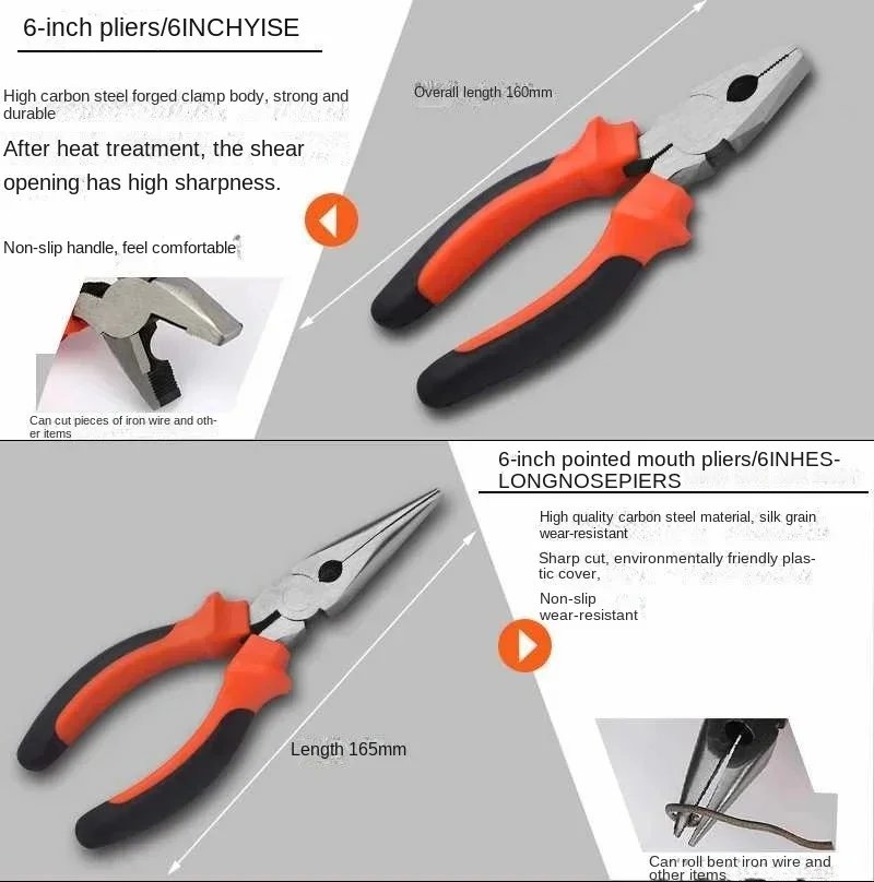12V 120 In 1 Household Hardware Tool Set A Lithium Battery Power Tool Electric Drill Combination Set Toolbox Pliers Saws Hammer