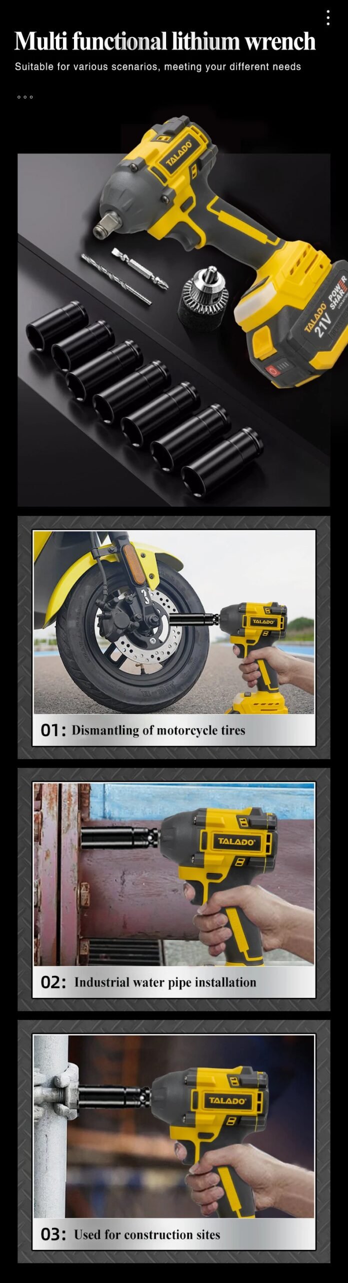 20V Cordless Drill Combo Kit Drill Driver and Angle Grinder 2.0Ah Batteries and Fast Charger 2 in 1 Power Tool Set