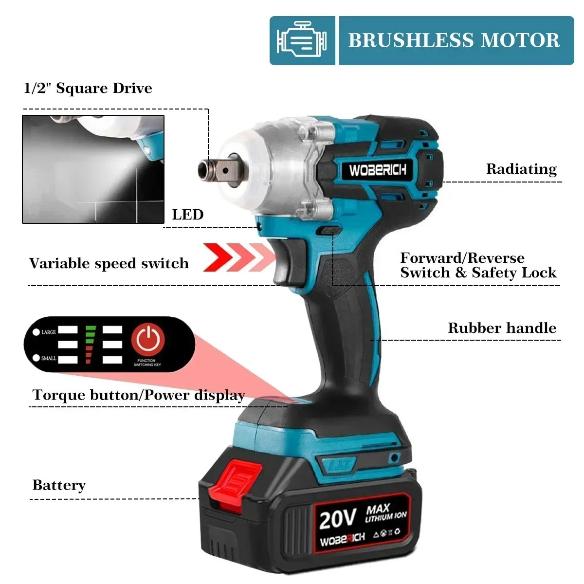 Brushless Chainsaw Electric Cordless Impact Drill Angle Grinder Electric circular saw Combo Kits Power tools For Makita 18V Brushless Chainsaw Electric Cordless Impact Drill Angle Grinder Electric circular saw Combo Kits Power tools For Makita 18V