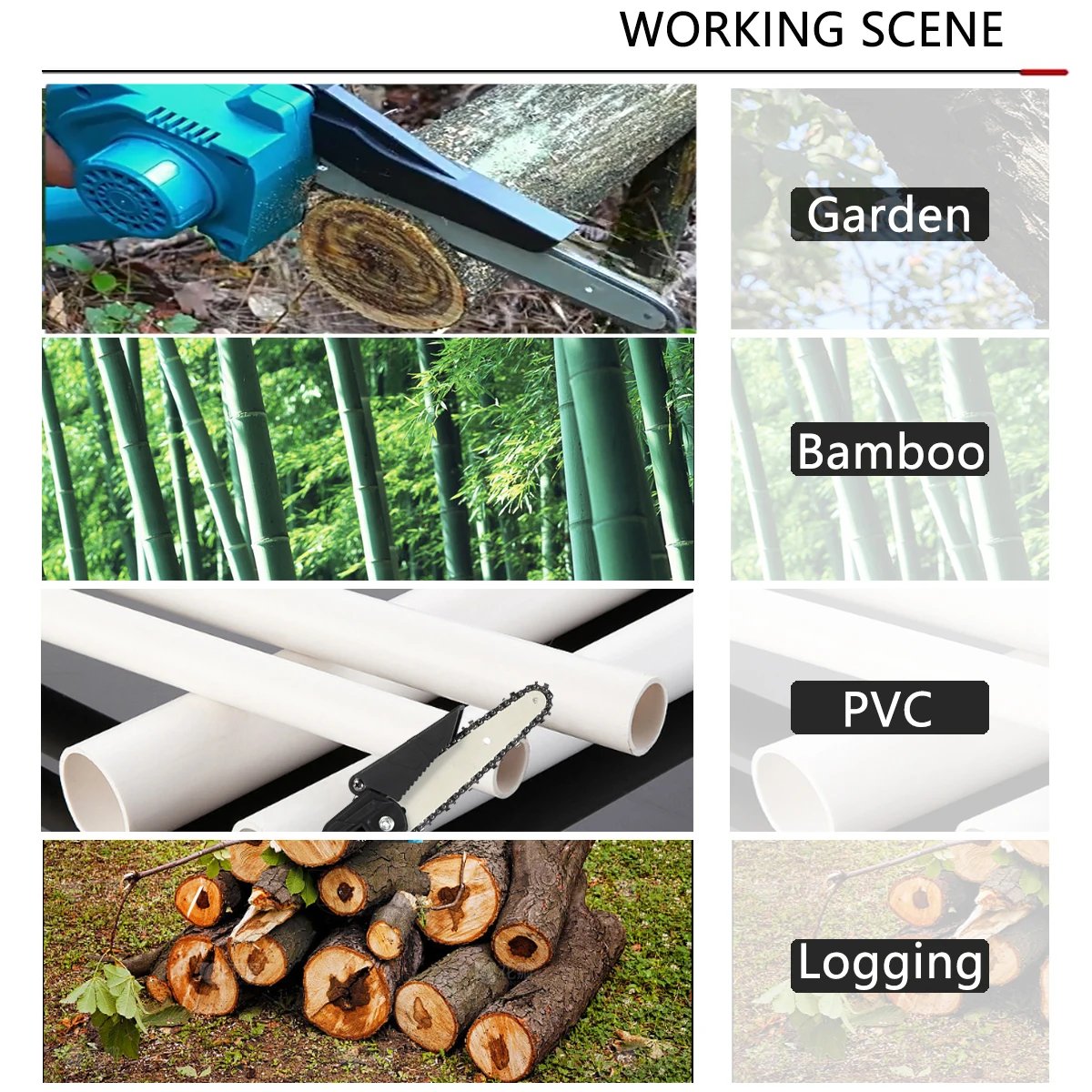 Brushless Chainsaw Electric Cordless Impact Drill Angle Grinder Electric circular saw Combo Kits Power tools For Makita 18V Brushless Chainsaw Electric Cordless Impact Drill Angle Grinder Electric circular saw Combo Kits Power tools For Makita 18V