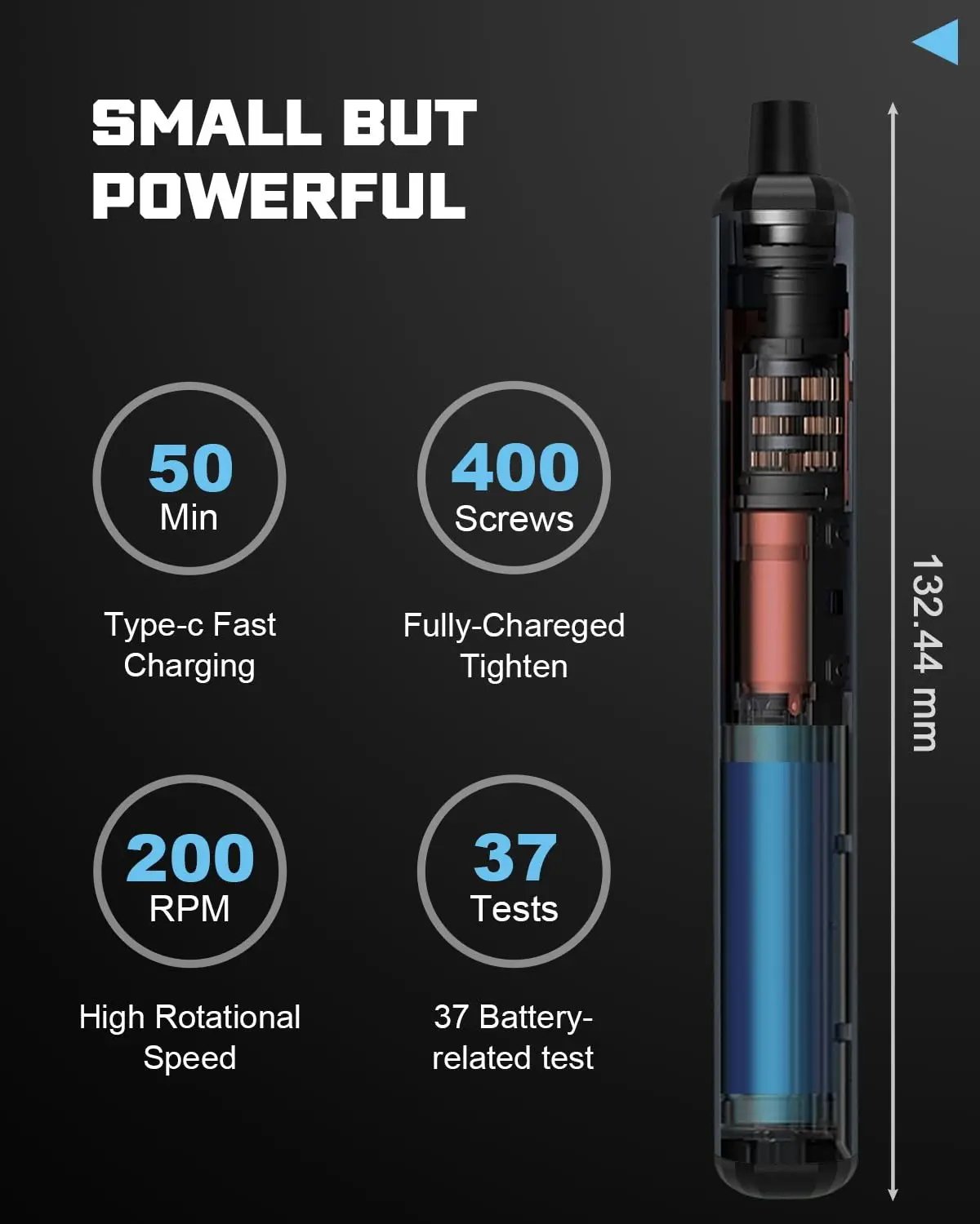 68 in 1 Electric Screwdriver Set 5 Torque Settings Precision Power Tool Magnetic Screw Driver Bits for iPhone Glasses Watch PC 68 in 1 Electric Screwdriver Set 5 Torque Settings Precision Power Tool Magnetic Screw Driver Bits for iPhone Glasses Watch PC