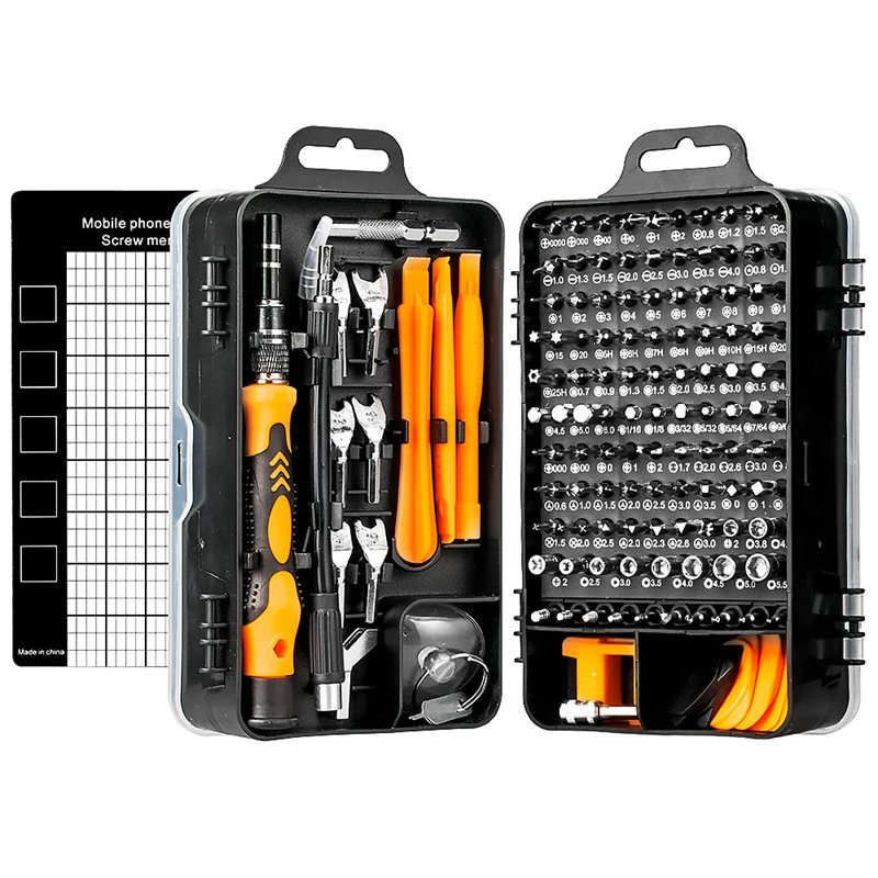 Magnetic Screwdriver Bits Set Torx Phillips Screw Driver Socket Remover Wrench Phone PC Repair Tools Electrical Tool Accessories