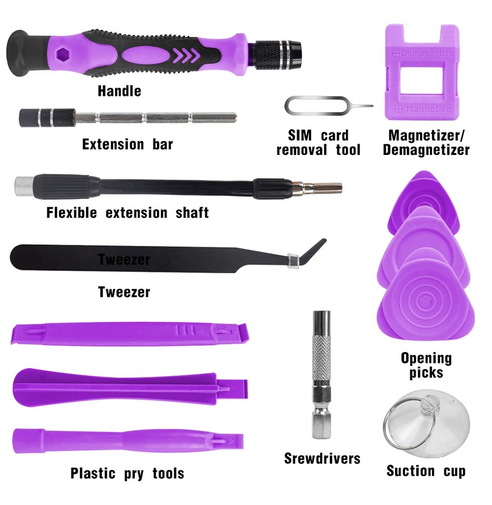 115 in 1 Precision Screwdriver Set Multifunctional Magnetic Repair Tools Kit for Computer Laptop Phone MacBook Household Repairs 115 in 1 Precision Screwdriver Set Multifunctional Magnetic Repair Tools Kit for Computer Laptop Phone MacBook Household Repairs
