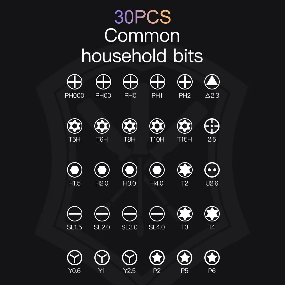 32 in 1 Precision Screwdriver Set Manual Hand Tool Kit Magnetic Mini Small Bit for Xiaomi Mobile Cellphone Watch Repair Home New 32 in 1 Precision Screwdriver Set Manual Hand Tool Kit Magnetic Mini Small Bit for Xiaomi Mobile Cellphone Watch Repair Home New