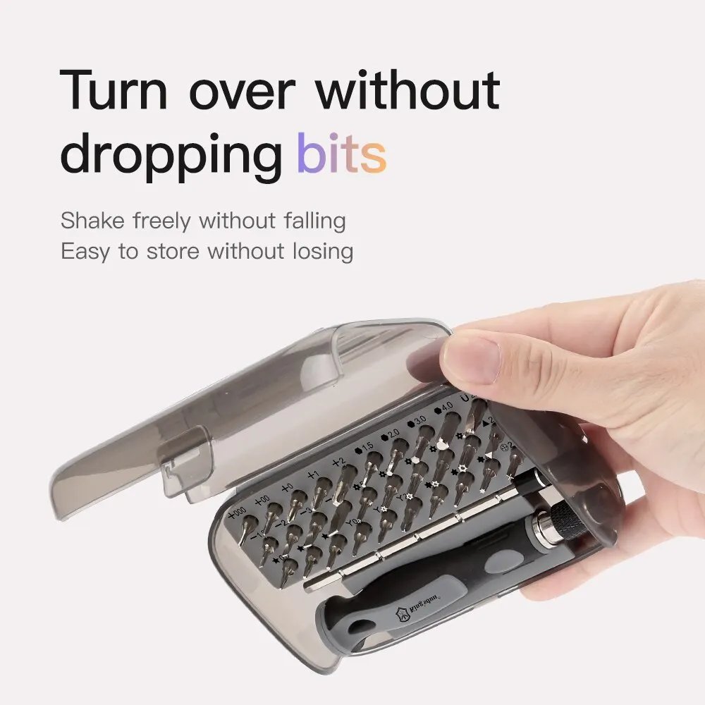 32 in 1 Precision Screwdriver Set Manual Hand Tool Kit Magnetic Mini Small Bit for Xiaomi Mobile Cellphone Watch Repair Home New 32 in 1 Precision Screwdriver Set Manual Hand Tool Kit Magnetic Mini Small Bit for Xiaomi Mobile Cellphone Watch Repair Home New