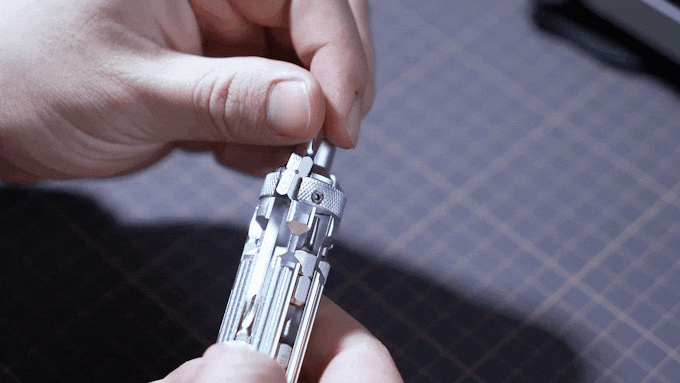 Galacok S1 Boost EDC Screwdriver Set Multi-Function Hand Repair Tool with Torx Phillips Magnetic Bits for Drone Laptop Bicycle