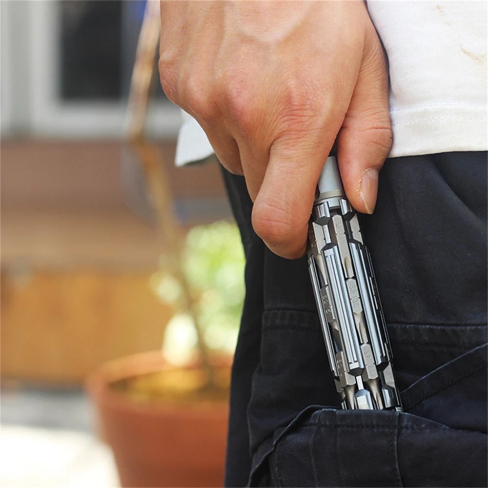 Galacok S1 Boost EDC Screwdriver Set Multi-Function Hand Repair Tool with Torx Phillips Magnetic Bits for Drone Laptop Bicycle Galacok S1 Boost EDC Screwdriver Set Multi-Function Hand Repair Tool with Torx Phillips Magnetic Bits for Drone Laptop Bicycle