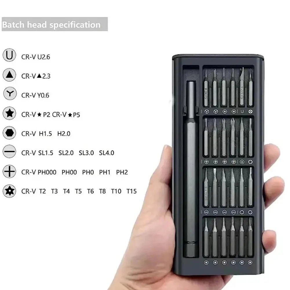 New Original Precision Screwdriver Set with 24PCS Screw Head Manual Tool Multifunction Equipment Phone PC Repair New Original Precision Screwdriver Set with 24PCS Screw Head Manual Tool Multifunction Equipment Phone PC Repair