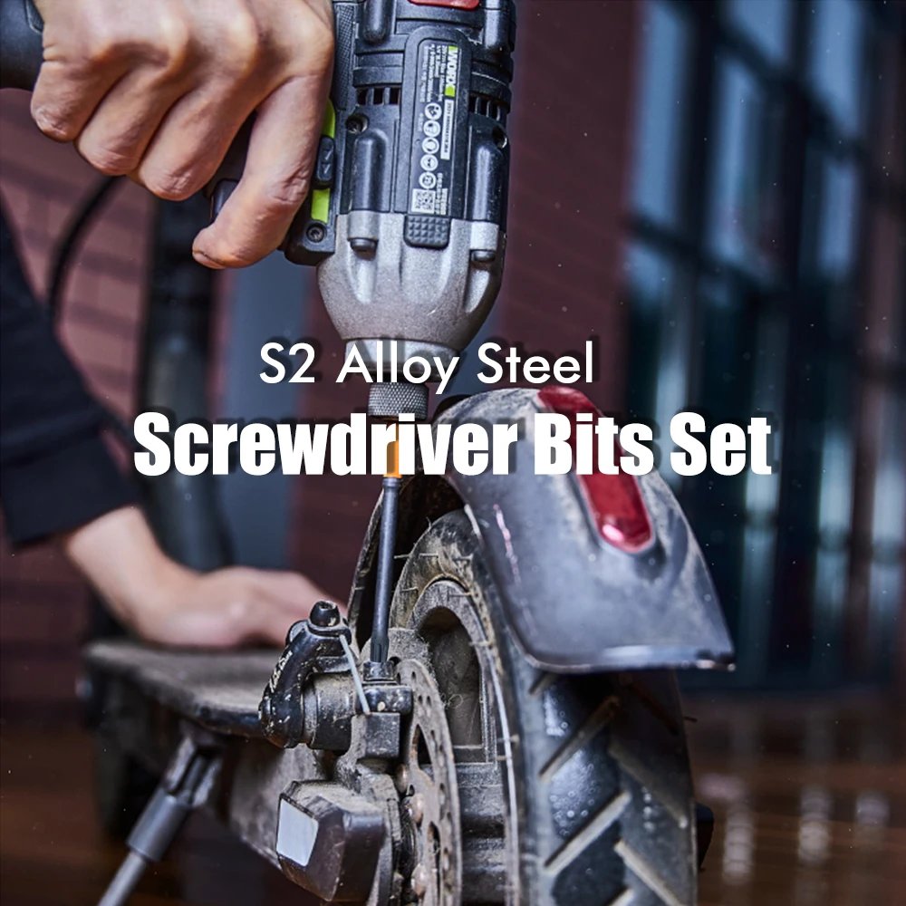 13pcs Impact Torx head Allen Wrench Drill Bit Set ，T7-T40 Hex-Shank S2 Steel Hex Screwdriver Bits Metric Magnetic