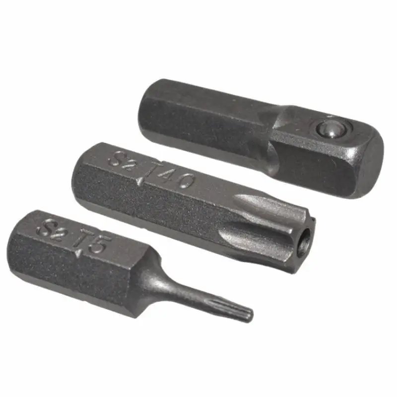 14pcs 25mm Torx Bit Set Tamper Proof Security Torq Hex Star Spanner Tri Wing Screwdriver T5-T40 Electric Screw Driver 14pcs 25mm Torx Bit Set Tamper Proof Security Torq Hex Star Spanner Tri Wing Screwdriver T5-T40 Electric Screw Driver