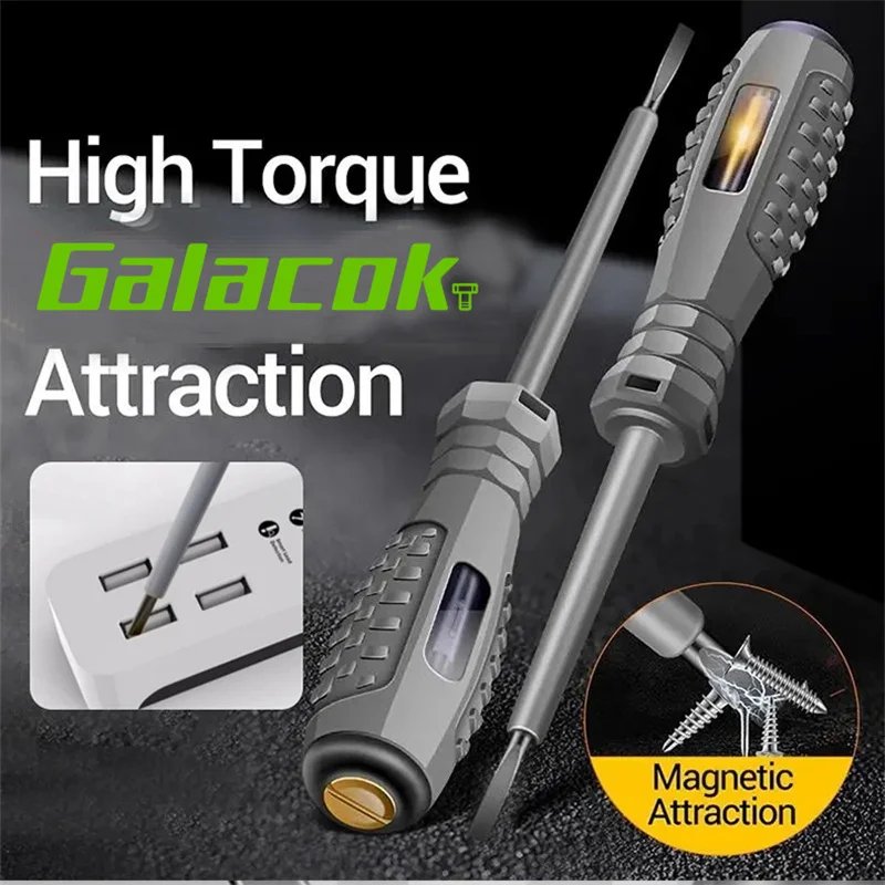 Multifunctional Electrician Test Screwdriver AC Non-contact Induction Test Pen Voltage Tester 70-600V Red Green Induction Lights Multifunctional Electrician Test Screwdriver AC Non-contact Induction Test Pen Voltage Tester 70-600V Red Green Induction Lights