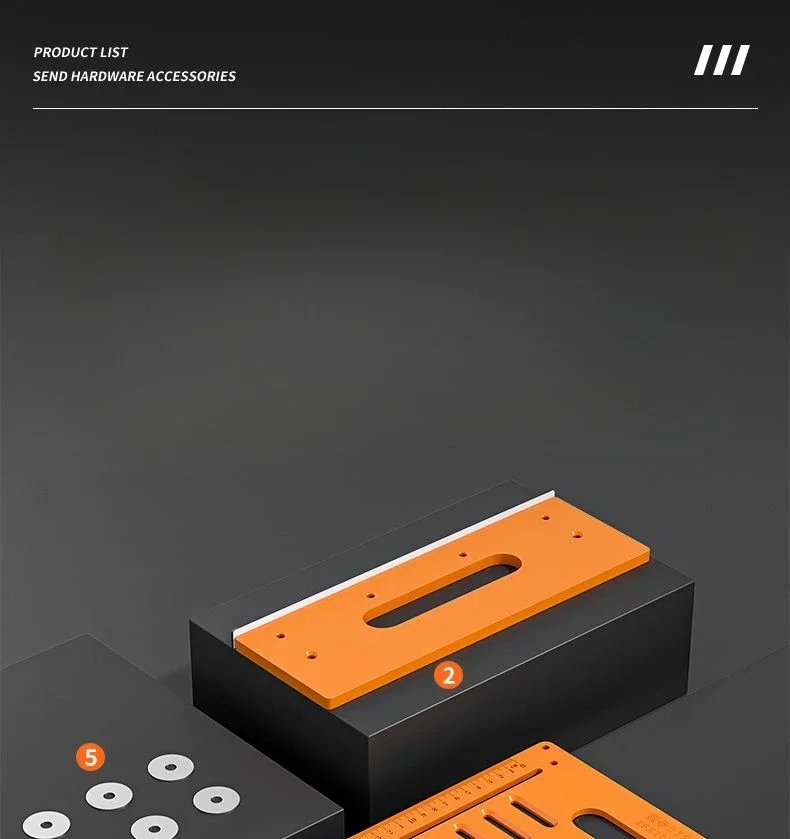 Woodworking Cutting Machine Base Adjustable Durable Precision Durable Can Be Chamfered At 45° Angle Electric Saw Base Plate Tool