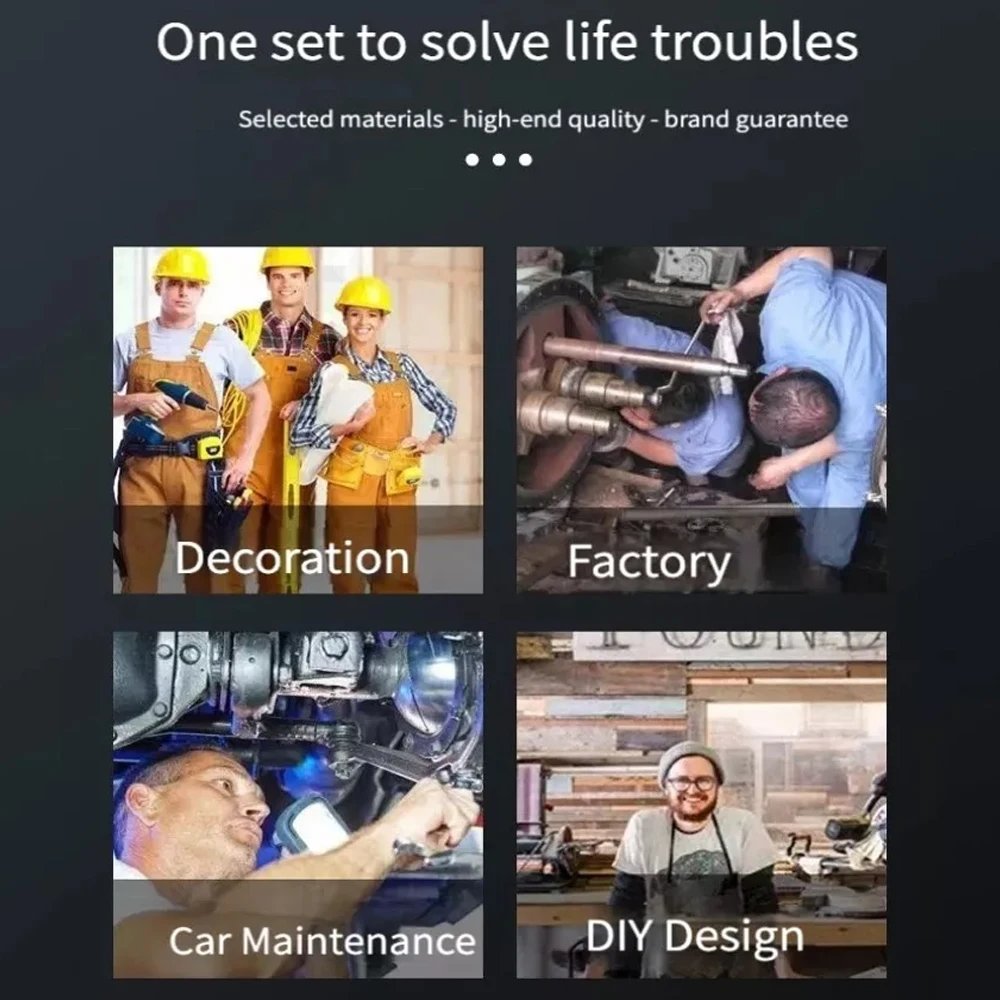 21V Cordless Impact Drill Sets 59pcs Electric Screwdriver Electric Hammer Drill Mini Wireless Hand Drill Lithium Battery Power