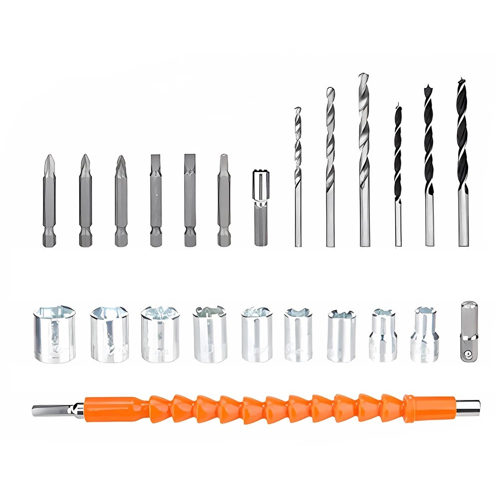 21V Cordless Impact Drill Sets 59pcs Electric Screwdriver Electric Hammer Drill Mini Wireless Hand Drill Lithium Battery Power