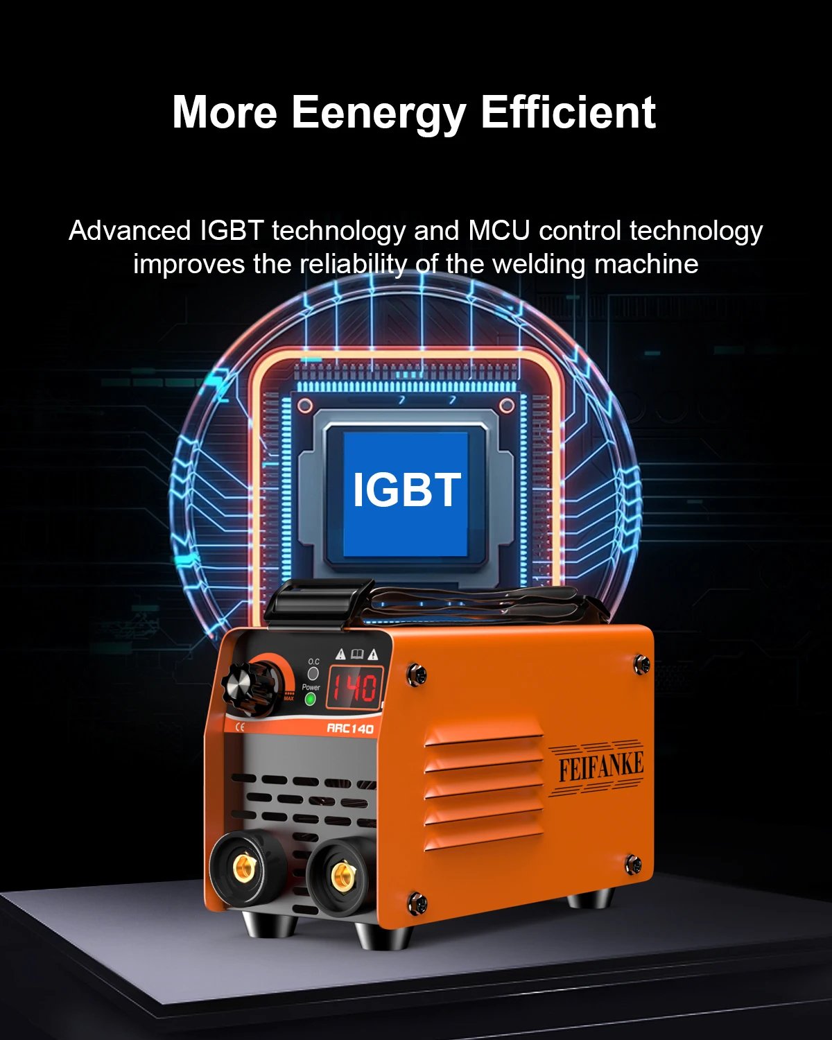 FEIFANKE ARC140 Mini Welding Machine MMA/GASLESS MIG/LIFT TIG 120 Welder Flux Core Welder for Carbon Steel Stainless Steel FEIFANKE ARC140 Mini Welding Machine MMA/GASLESS MIG/LIFT TIG 120 Welder Flux Core Welder for Carbon Steel Stainless Steel