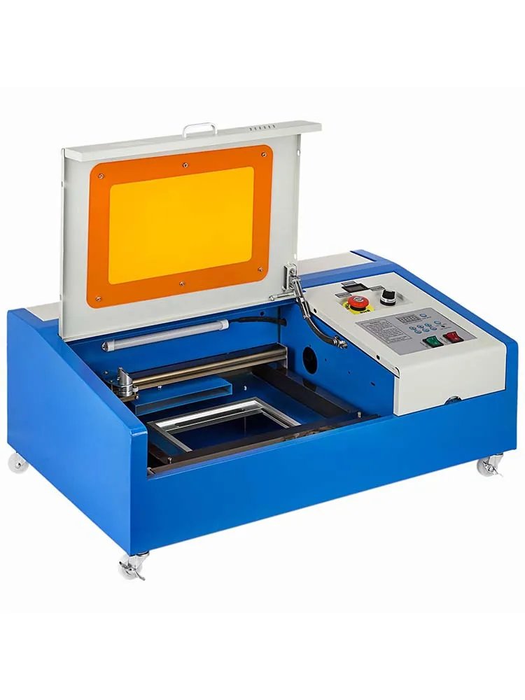 VEVOR Laser Engraver 40W CO2 Laser Engraving Machine 30*20cm Cut Tools for Wood Leather Woodworking USB Support CorelDraw