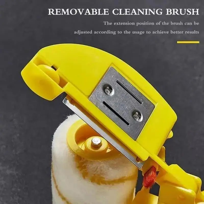 Multi-functional Latex Color Separation and Edge Smoothing Paint Brush Tool Roller for Wall Painting and Coating