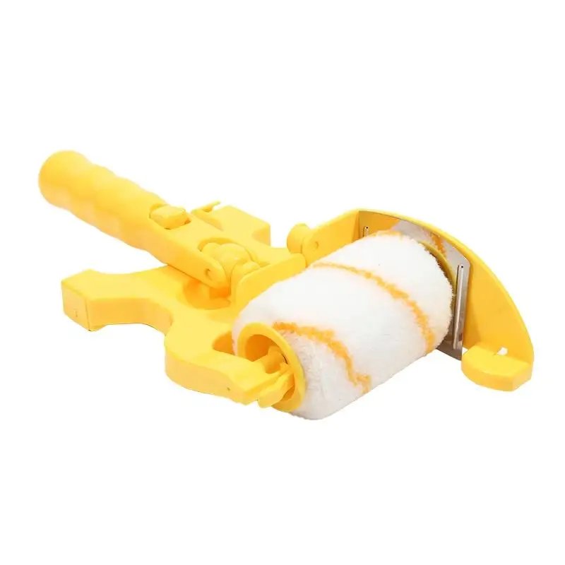 Multi-functional Latex Color Separation and Edge Smoothing Paint Brush Tool Roller for Wall Painting and Coating