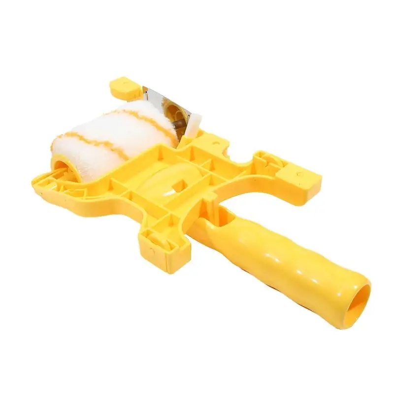 Multi-functional Latex Color Separation and Edge Smoothing Paint Brush Tool Roller for Wall Painting and Coating