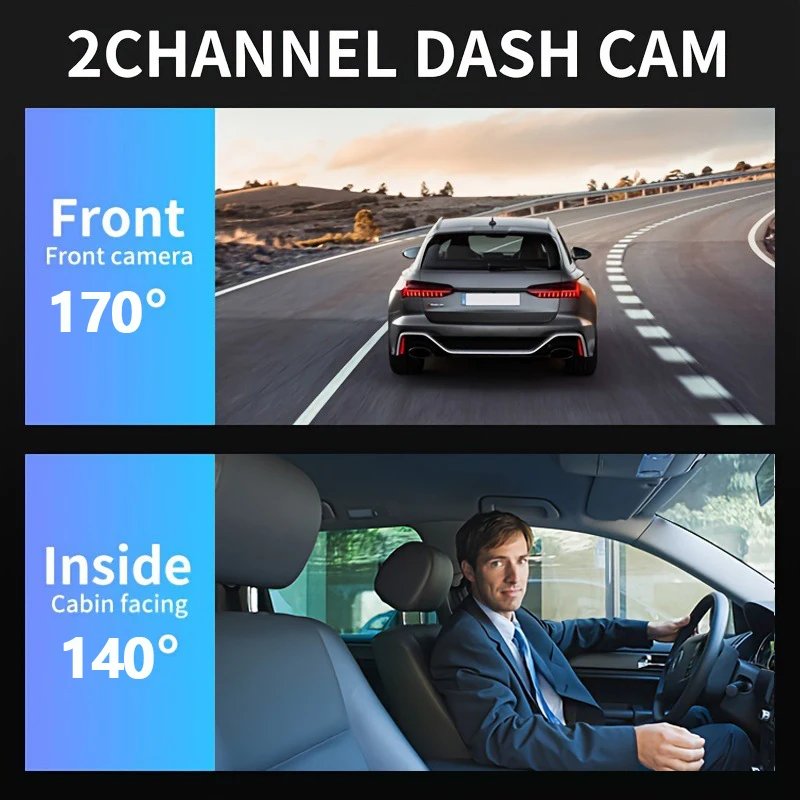 1080P WIFI Dual camera Dash Cam for cars,Front And Inside,car camera with IR Night Vision,Loop Recording,wide angle Car DVR Came 1080P WIFI Dual camera Dash Cam for cars,Front And Inside,car camera with IR Night Vision,Loop Recording,wide angle Car DVR Came