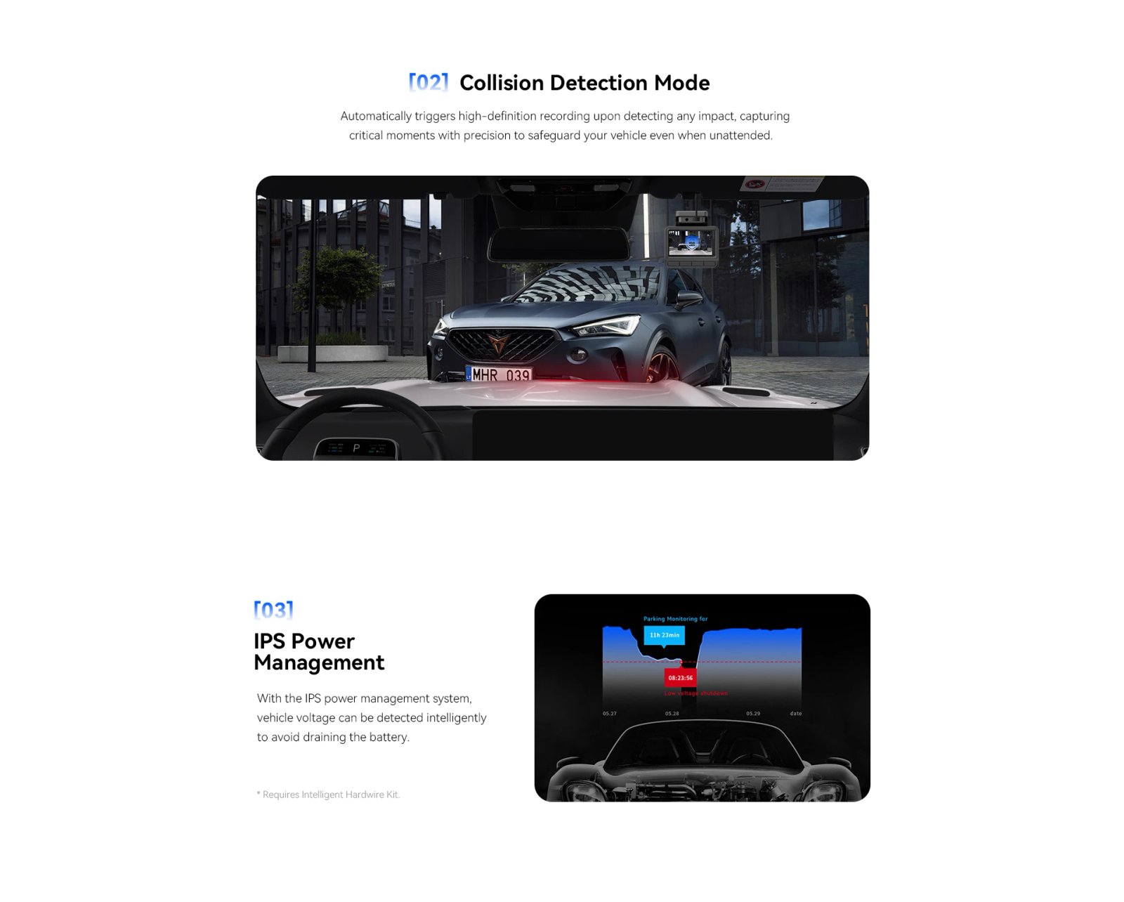 2025 New DDPAI Z50 Pro Dash Cam  4K Car DVR Night Vision 5GHz Wi-Fi GPS ADAS 24h Parking mode Front and Rear Camera