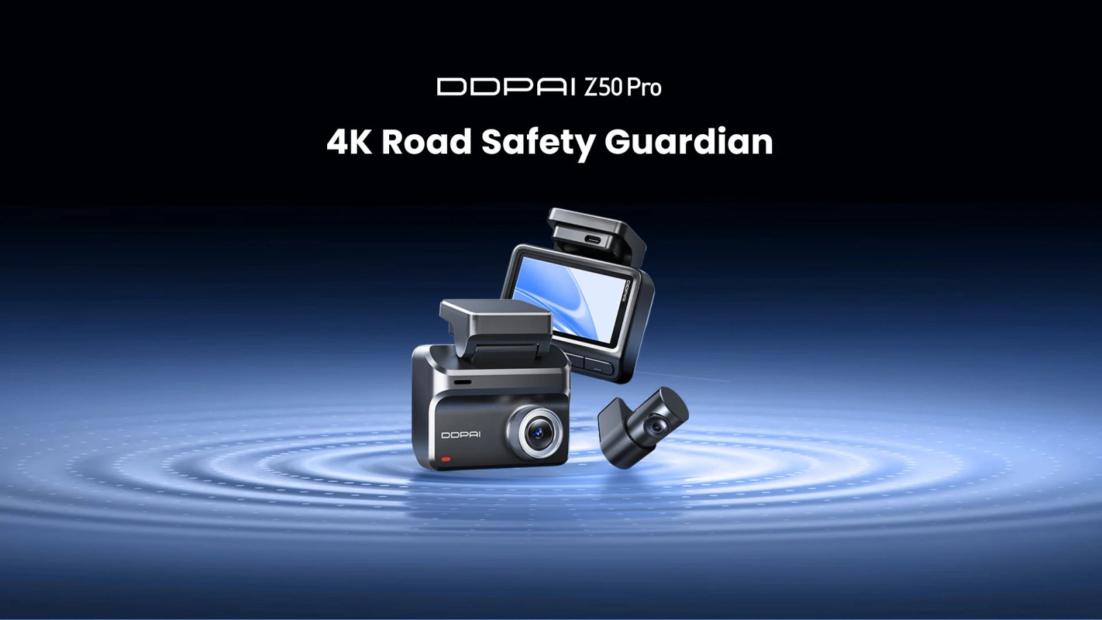 2025 New DDPAI Z50 Pro Dash Cam  4K Car DVR Night Vision 5GHz Wi-Fi GPS ADAS 24h Parking mode Front and Rear Camera