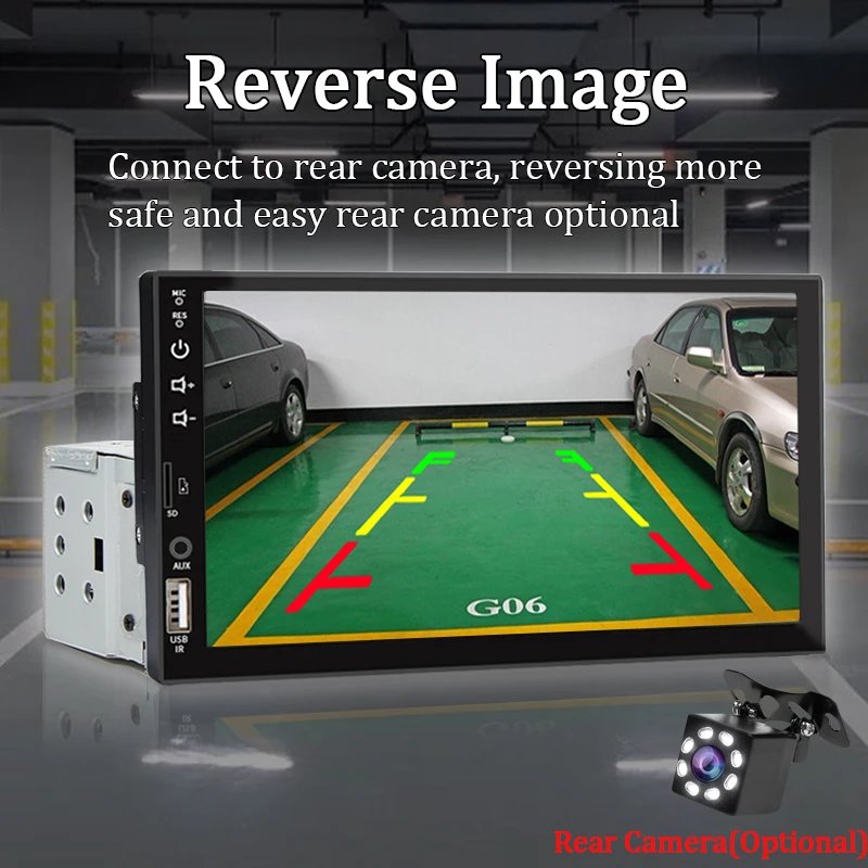 7“ Car Radio 1 Din Carplay Android Auto Multimedia Player HD Touch Screen FM AUX Input Bluetooth MirrorLink Universal Autoradio 7“ Car Radio 1 Din Carplay Android Auto Multimedia Player HD Touch Screen FM AUX Input Bluetooth MirrorLink Universal Autoradio