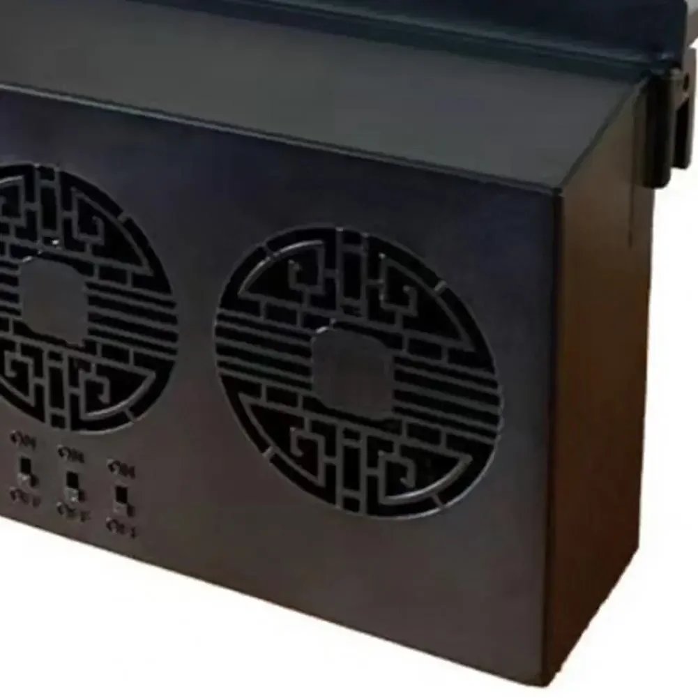 1PC Solar Car Fan, Solar Car Fan with Automatic Light Control to provide you with a comfortable driving experience