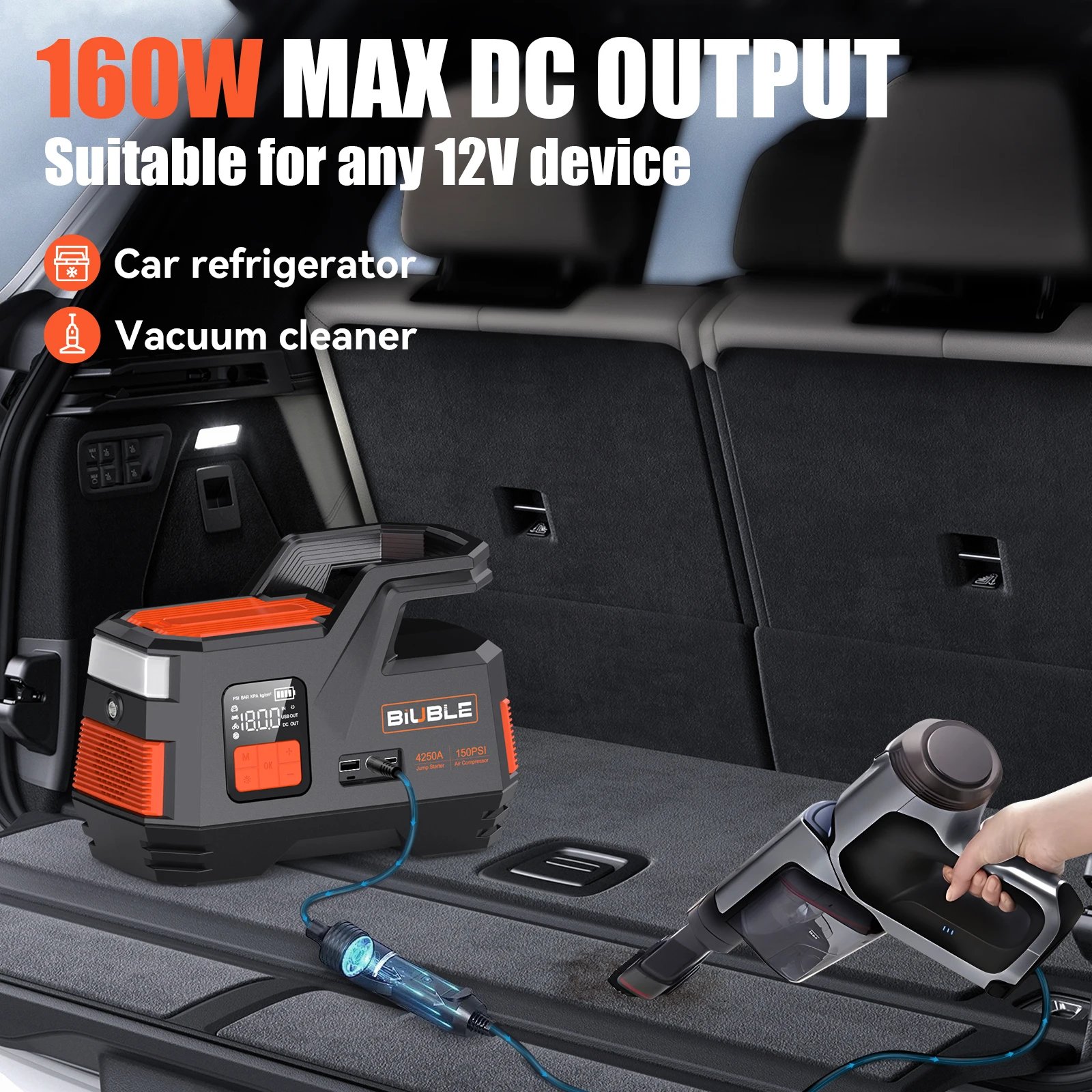 26800mAh Car Jump Starter Power Bank Portable Air Compressor Inflator Pump Power Station 4250A Battery Starter Auto Booster 26800mAh Car Jump Starter Power Bank Portable Air Compressor Inflator Pump Power Station 4250A Battery Starter Auto Booster