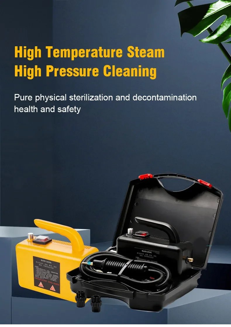 EAFC High Pressure Steam Cleaner Car Machine Pumping Sterilization Disinfector Steam Generator Washer Household Car Cleaner
