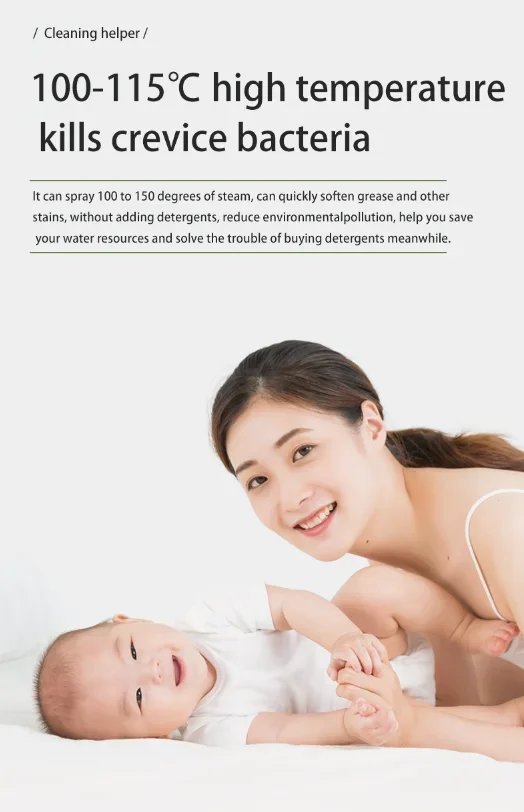 EAFC High Pressure Steam Cleaner Car Machine Pumping Sterilization Disinfector Steam Generator Washer Household Car Cleaner