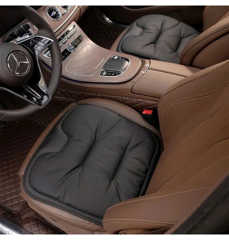 Universal Car Seat Cover Breathable PU Leather Car Front Seat Cover Auto Seat Four Season Protection Pad Car Interior Accessorie