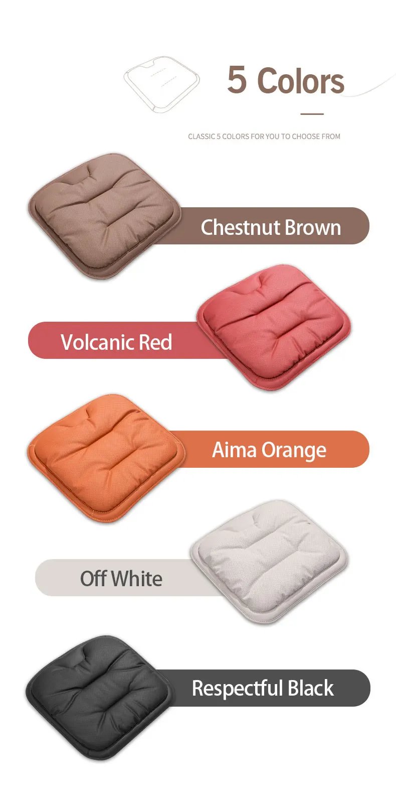 Universal Car Seat Cover Breathable PU Leather Car Front Seat Cover Auto Seat Four Season Protection Pad Car Interior Accessorie