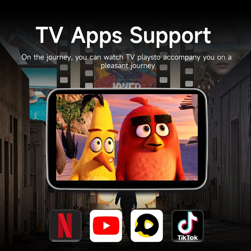 2024 New Headrest Monitor Display IPS Android Tablet Touch Screen For Car Rear Seat Player Video Music Bluetooth AirPlay HDMI 2024 New Headrest Monitor Display IPS Android Tablet Touch Screen For Car Rear Seat Player Video Music Bluetooth AirPlay HDMI