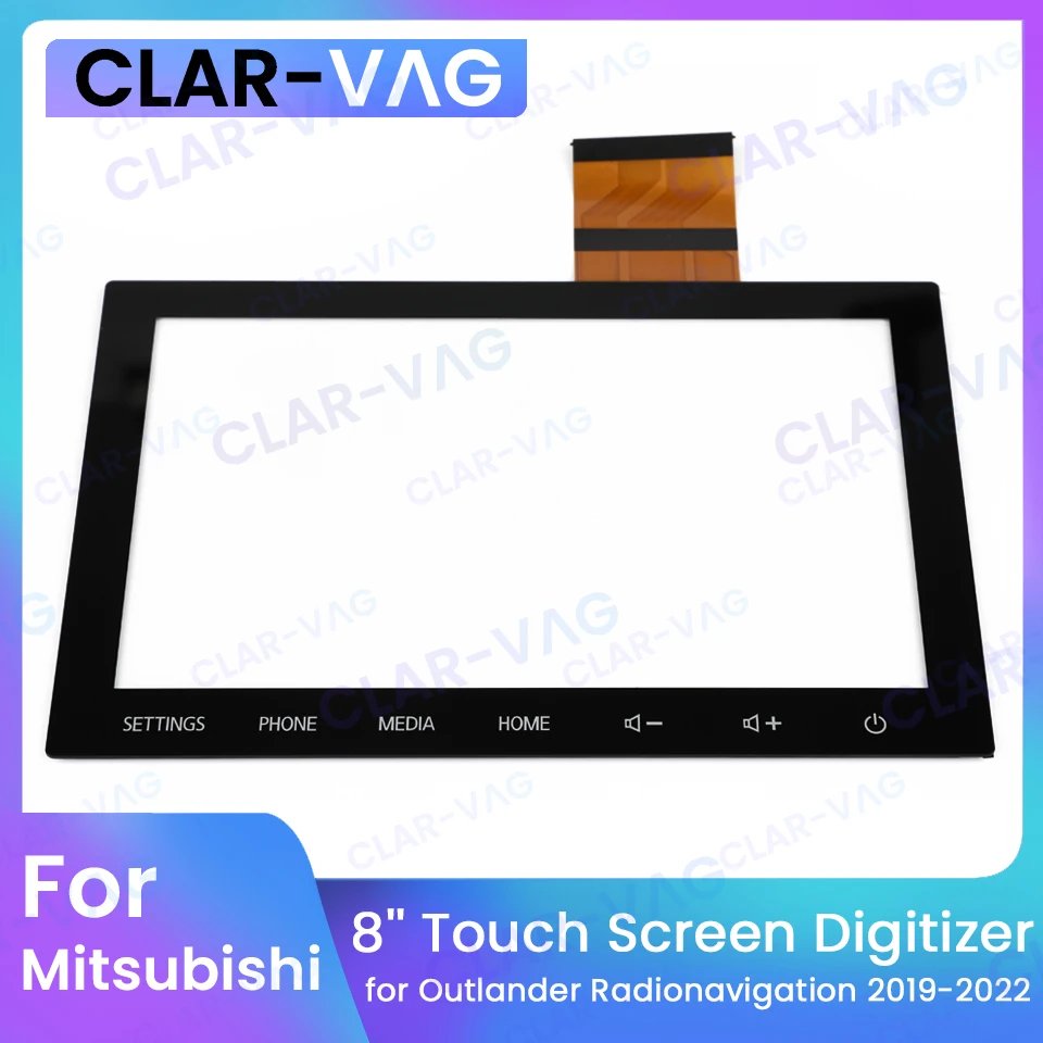 8 Inch Touch Screen Digitizer Radio DVD Player GPS Navigation For MITSUBISHI Outlander 2019-2022 MK3 SAT NAV 8740A098 8740A103