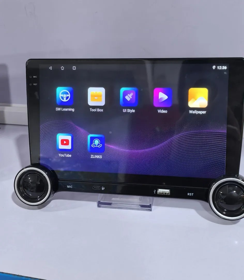 9inch double knob car center console car machine large screen car Android navigator changeable universal machine