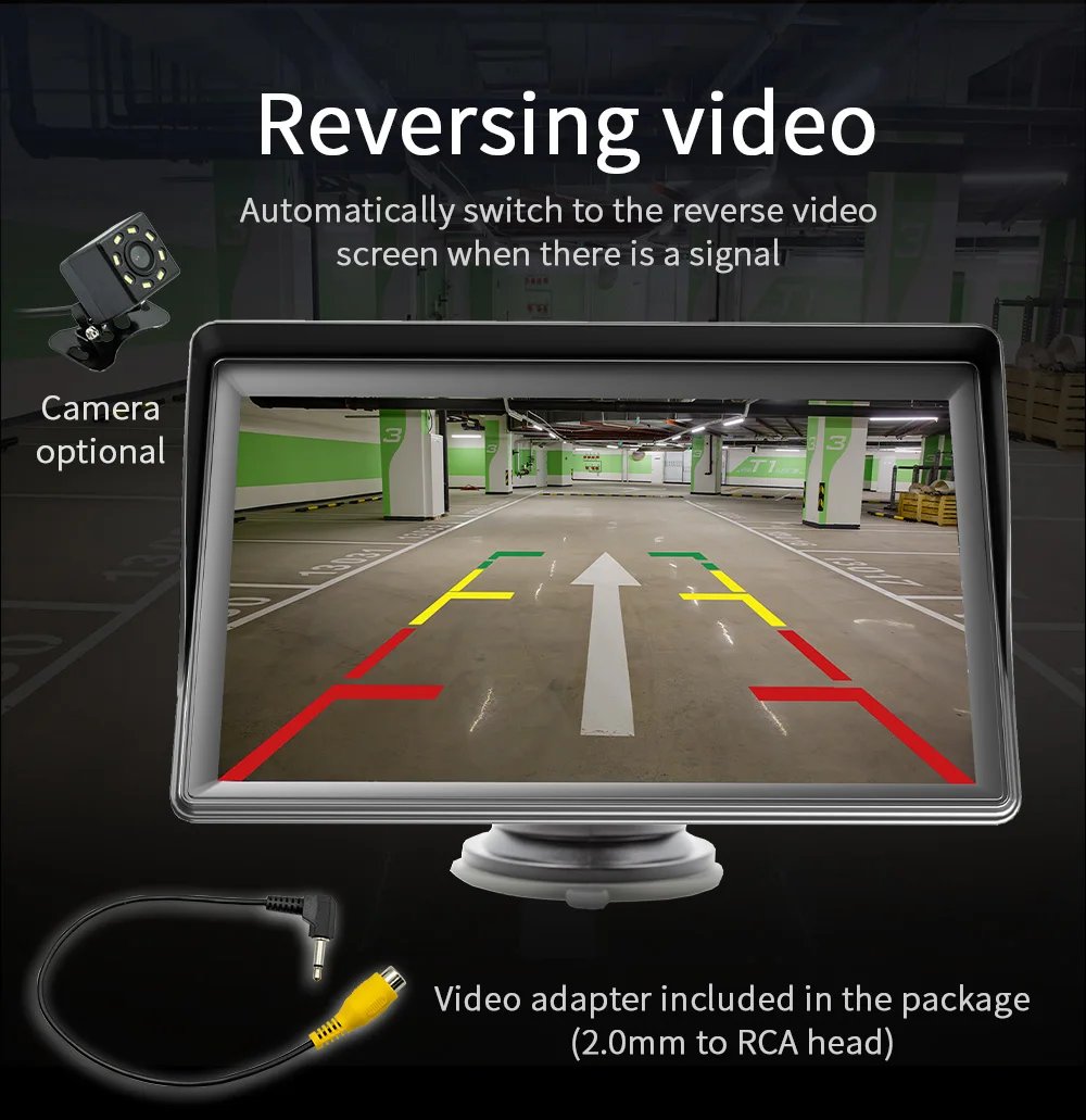 BQCC universal 7″ HD Portable car MP5 wireless Android AUTO/CarPlay BT Mirrorlink Car Player Remote Control Cat Stereo BQCC universal 7