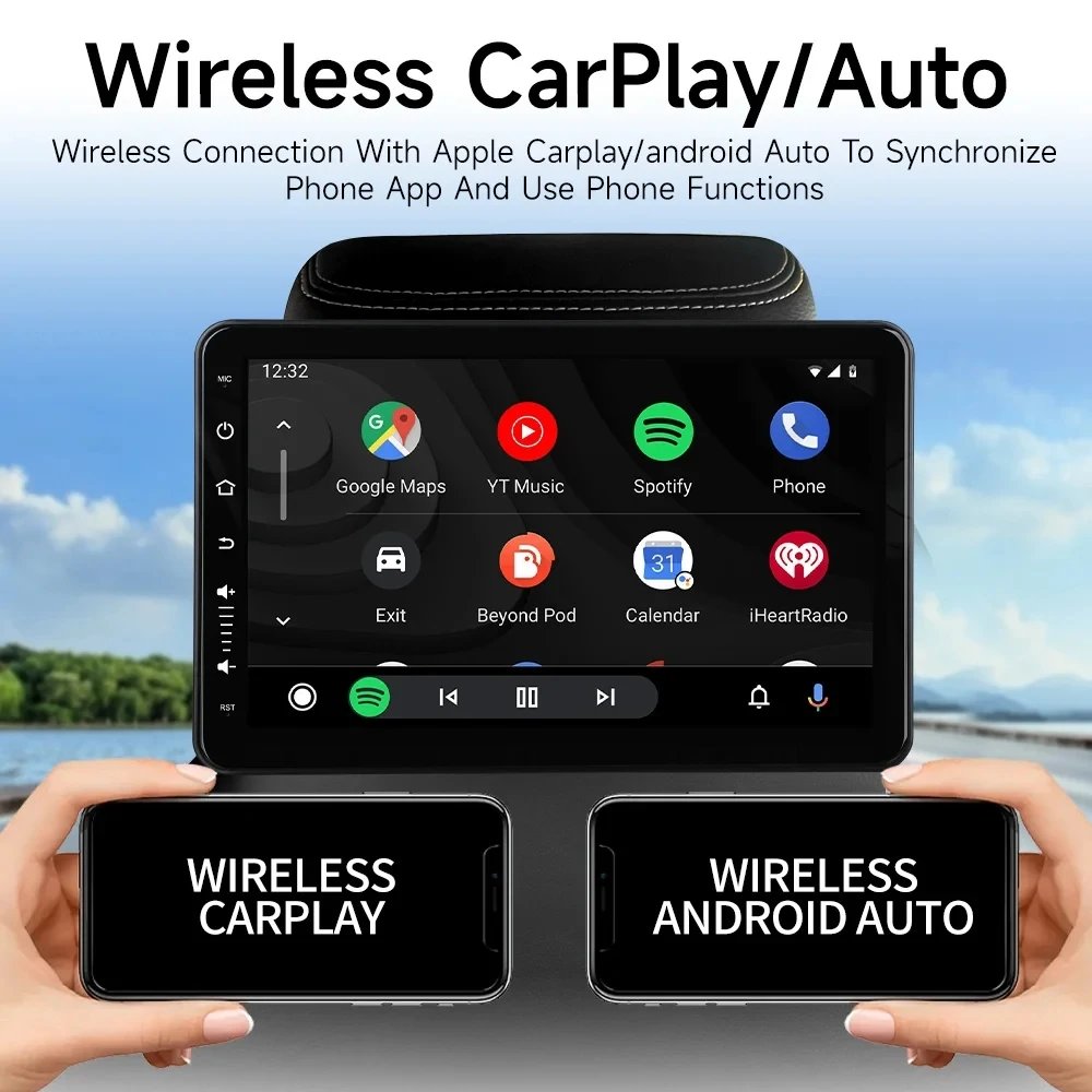 JIUYIN Touch Screen For Car Headrest Car Player With IPS Screen Wifi Play Function Video Music FM Bluetooth AirPlay JIUYIN Touch Screen For Car Headrest Car Player With IPS Screen Wifi Play Function Video Music FM Bluetooth AirPlay