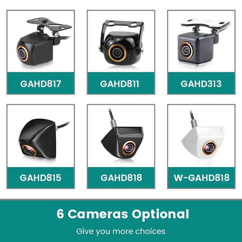 AHD 1080P 7 Inch IPS Screen Car Video Monitor Camera CCTV Surveillance Parking System With Cigarette Lighter Power Supply AHD 1080P 7 Inch IPS Screen Car Video Monitor Camera CCTV Surveillance Parking System With Cigarette Lighter Power Supply