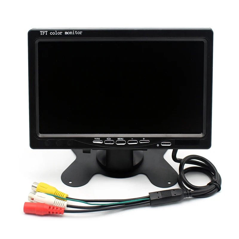 AHD 1080P 7 Inch IPS Screen Car Video Monitor Camera CCTV Surveillance Parking System With Cigarette Lighter Power Supply AHD 1080P 7 Inch IPS Screen Car Video Monitor Camera CCTV Surveillance Parking System With Cigarette Lighter Power Supply