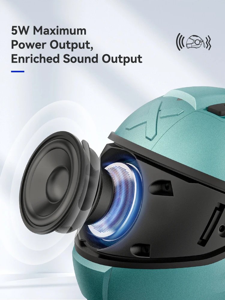 LEXIN Model-S Portable Bluetooth Speaker,Helmet Style Wireless Speaker,Powerful Loud Stereo Speakers, Deep Bass,IPX4 Waterproof LEXIN Model-S Portable Bluetooth Speaker,Helmet Style Wireless Speaker,Powerful Loud Stereo Speakers, Deep Bass,IPX4 Waterproof