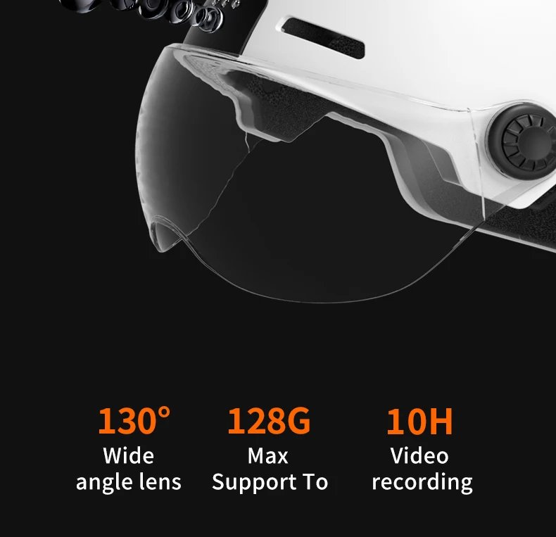 FOXWARE M6 Outdoor Sports Head Wearable Helmet AP WIFI Camera Digital Mini Action Camcorder Profissional Biking Climbing