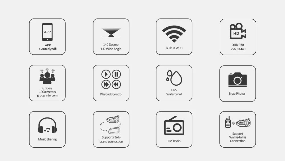 Freedconn R1 Pro Bluetooth Motorcycle Intercom Helmet Headset Group Speaker Headphone WiFi App Motorbike Dash Cam Moto Auto Dvr Freedconn R1 Pro Bluetooth Motorcycle Intercom Helmet Headset Group Speaker Headphone WiFi App Motorbike Dash Cam Moto Auto Dvr