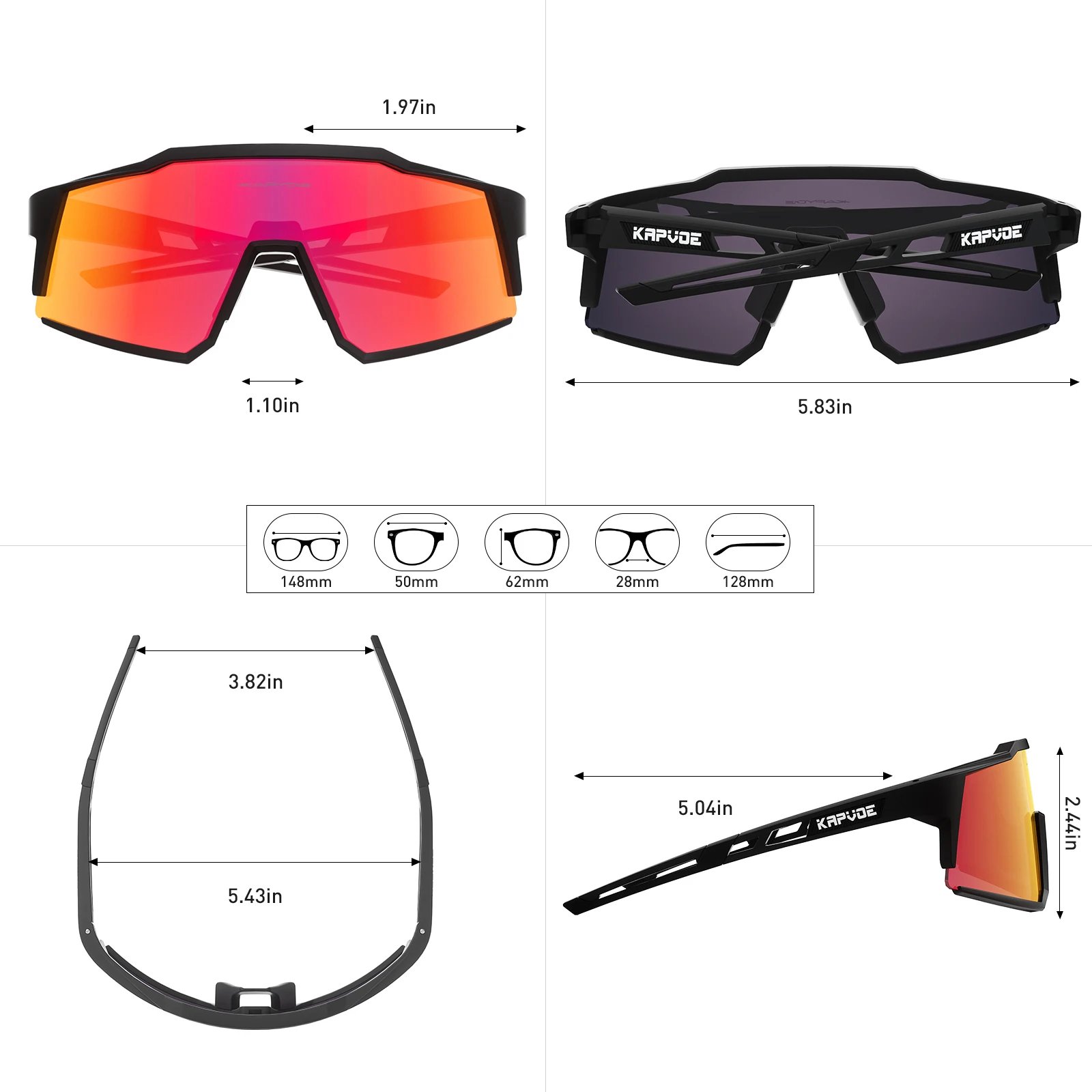 Kapvoe Sports Driving bike Cycling Glasses running climbing Sunglasses Outdoor for Men Woman Bicycle Cycling UV400 Goggles hot Kapvoe Sports Driving bike Cycling Glasses running climbing Sunglasses Outdoor for Men Woman Bicycle Cycling UV400 Goggles hot