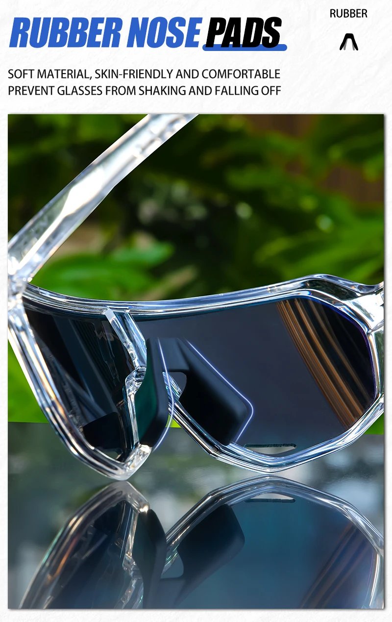 SCVCN Photochromic Cycling Sunglasses MTB Glasses Road Bike Cycling UV400 Goggles Men Women Outdoor Bicycle Sports Eyewear New