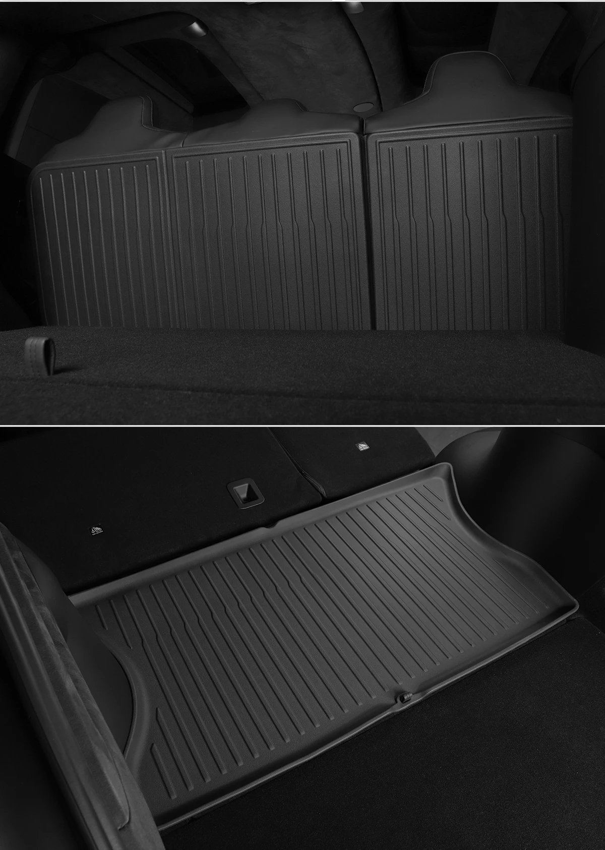 Car Foot Pad For Tesla Model X TPE Waterproof Wear-resistant Floor Mats Car Modification Accessories Front And Rear Trunk Mat